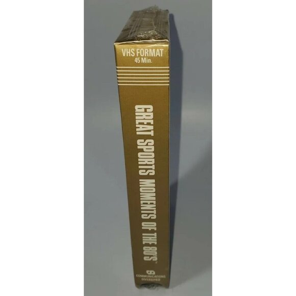 Great Sports Moments Of The 80s VHS Video New Vintage From 1989 - Factory Sealed - Picture 3 of 6